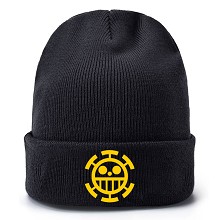 One Piece Law anime kniting hat
