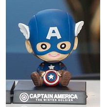 Captain America bobblehead figure
