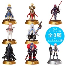 Fate grand order anime figures set(8pcs a set)