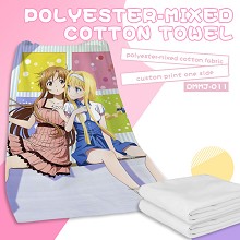 Sword Art Online anime polyester-mixed cotton towel