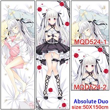 Absolute Duo anime two-sided long pillow
