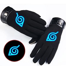 Naruto anime luminous gloves a pair