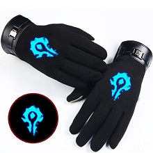 Warcraft luminous gloves a pair