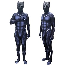 Black Panther cosplay tight suit cloth(no include mask)