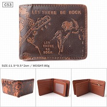 ACDC band wallet