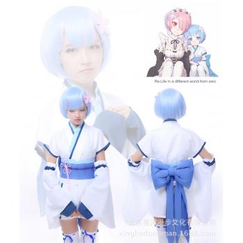 Re:Life in a different world from zero REM cosplay cloth costume dress（13pcs a set）