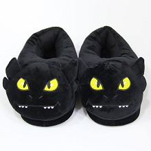 How to Train Your Dragon plush shoes slippers a pair