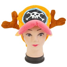 One Piece Chopper anime plush hat
