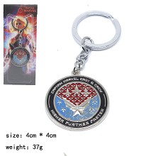 Captain Marvel movie key chain