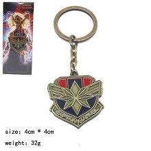 Captain Marvel key chain