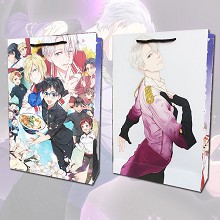 Yuri on Ice anime paper goods bag gifts bag