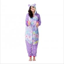 Cartoon animal Kongfu Panda flano pajamas dress ho...