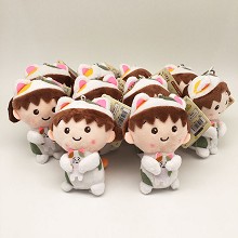5inches Sakura Momoko anime plush dolls set(10pcs a set)