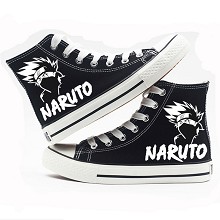 Naruto anime canvas shoes student plimsolls a pair