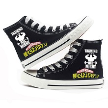 My Hero Academia anime canvas shoes student plimsolls a pair