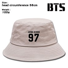 BTS star bucket hat cap