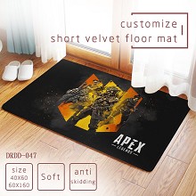 Apex legends game short velvet floor mat