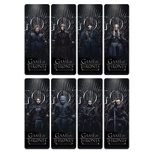 Game of Thrones pvc bookmarks set(5set)