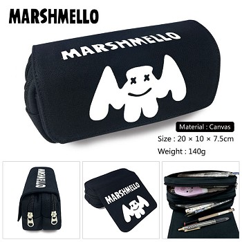 DJ Marshmello canvas pen bag pencil bag