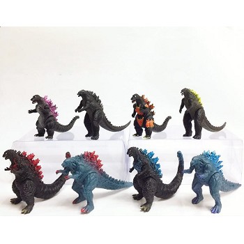 Godzilla figures set(8pcs a set)