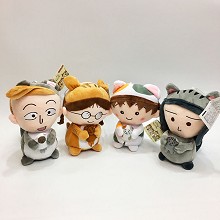 8inches Sakura Momoko anime plush dolls set(4pcs a set)