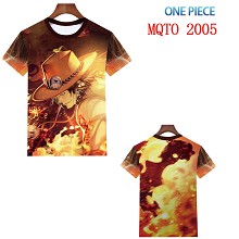 One Piece ACE anime t-shirt