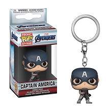 Funko POP The Avengers Captain America figure doll key chain