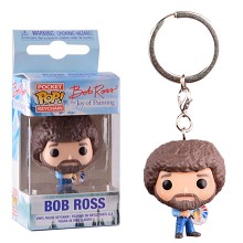 Funko POP bob ross figure doll key chain