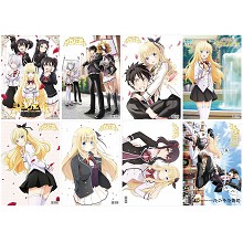 Boarding School Juliet anime posters(8pcs a set)