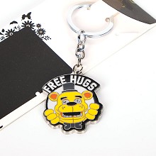 Free hugs anime key chain