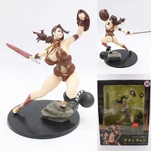 Q-six Queen's Blade soft body anime sexy figure
