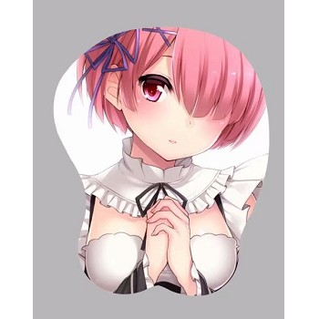 Re:Life in a different world from zero 3D anime silicone mouse pad