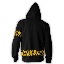 One Piece Law printing hoodie sweater cloth