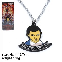 Stranger Things anime necklace