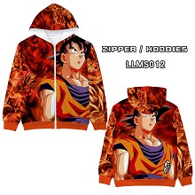 Dragon Ball anime long sleeve hoodie sweater cloth