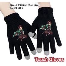 Demon Slayer anime cotton touch gloves a pair