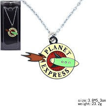 Planet express anime necklace