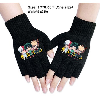 My Hero Academia anime cotton gloves a pair