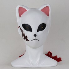 Demon Slayer Sabito anime cosplay latex mask