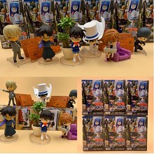 Detective conan anime figures set(6pcs a set)