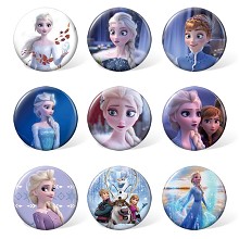 Frozen anime brooches pins set(9pcs a set)