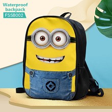 Despicable Me anime waterproof backpack bag