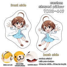 A Certain Magical Index anime custom shaped pillow