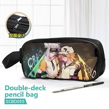 Aotu World anime double deck pencil bag pen bag