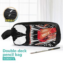 Venom double deck pencil bag pen bag