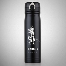 One Piece Shanks anime vacuum cup bottle kettle