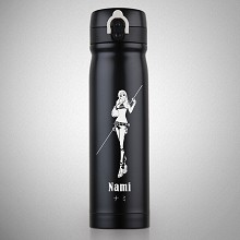 One Piece Nami anime vacuum cup bottle kettle