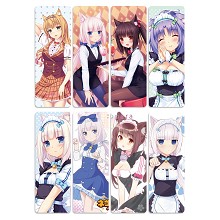 NEKOPARA anime pvc bookmarks set(5set)