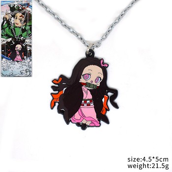Demon Slayer Kamado Nezuko anime necklace