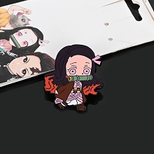 Demon Slayer Kamado Nezuko anime brooch pin